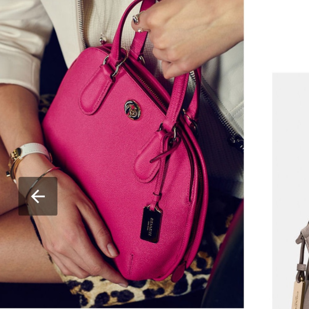 NWT Coach Prince Satchel Barbie bag